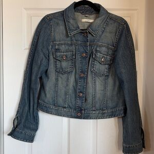 LOFT Classic Blue Jean Jacket